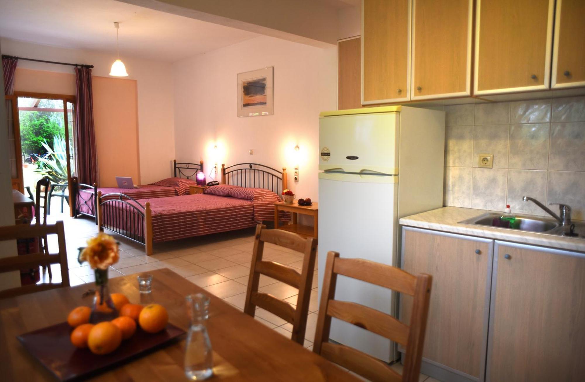 Aparthotel Mikro Xorio Vathy Zimmer foto